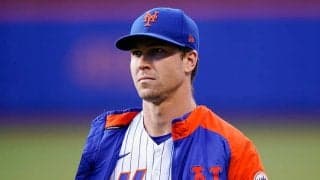 【MLB】無双デグロムに“二刀流禁止令”の可能性　右肩痛の負傷降板はスイングが原因と判明