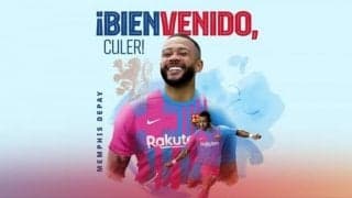 「とても楽しみ」バルサ加入が正式に決まったデパイ 最初のメッセージを残す