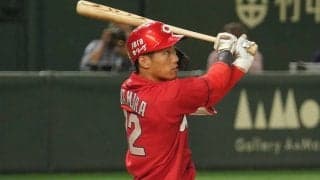 「あの夏を思い出す」　広島中村奨、美しい放物線を描いた待望のプロ初アーチ