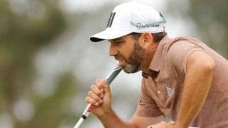 絶妙アプローチがまさか…　“旗竿直撃の悲劇”に米同情「俺なら座り込んでしまう」