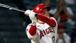 【MLB】大谷翔平、年間50発ペースに乗せる逆方向弾に米興奮「凄すぎる」「彼は投手だからね」