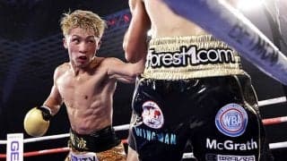 井上尚弥、試合直前にベガスデビュー戦の衝撃KOをもう1度　米興奮「このアングル良いね」