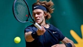 ルブレフ、フルセットでバシラシビリを下し芝大会で初の決勝へ[ノベンティ・オープン]