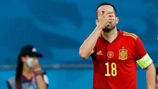 スペイン代表J・アルバ、2分けの歩みに苛立ちも「個人的に突破を確信」