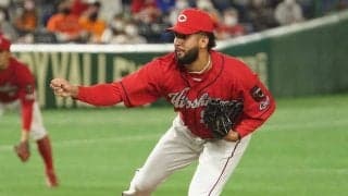 広島コルニエル、大谷翔平に並ぶ日本最速165キロ　空振り三振のDeNA大和は呆然