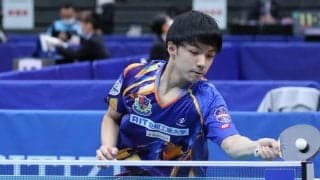 木造、戸上との接戦制し優勝　男子代表4名決まる＜アジア卓球選手権選考会＞