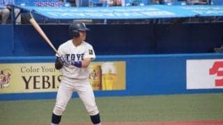 [硬式野球] “自分のバットで勝利をもたらします”   入替戦注目選手・橋本吏功外野手