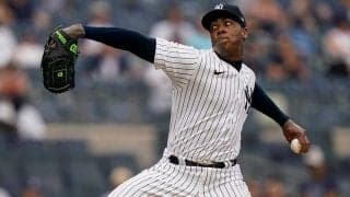 【MLB】「史上最もゾッとする球」「不公平」　人類最速左腕の揺れながら落ちる“魔球”に米衝撃