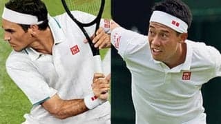  フェデラーと錦織 最新ウエア 