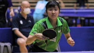 第1シード出澤（専修大）ら女子単ベスト16出揃う＜関東学生卓球新人戦＞