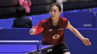 第2シードの杉田陽南(早稲田大)ら勝利　女子4強出揃う＜関東学生卓球新人戦＞