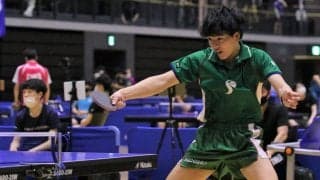 後藤(専修大)、髙橋(法政大)らが男子単ベスト8入り＜関東学生卓球新人戦＞