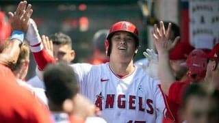 【MLB】大谷翔平とボールと巨大岩　背中側から写した23号の瞬間に米歓喜「素晴らしい写真！」