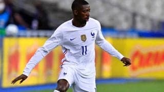 バルサFWデンベレのユーロ2020が終了…ヒザの負傷でフランス代表から離脱