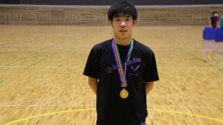 明治大・宮川、単複2冠達成　決勝で全日本ランカー下す＜関東学生卓球新人戦＞