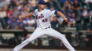 【MLB】防御率は異次元の0.50に…　デグロムが7勝目、5試合30イニング連続無失点