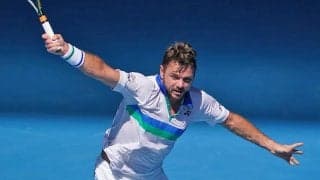 ワウリンカが再度の左足治療を報告。投稿の動画では笑顔も見せる