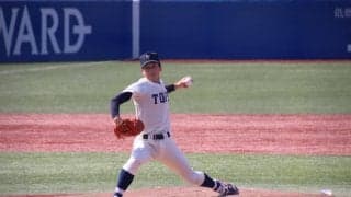 [硬式野球]   入替戦初戦は打線不発、２部優勝の日大に敗戦を喫す