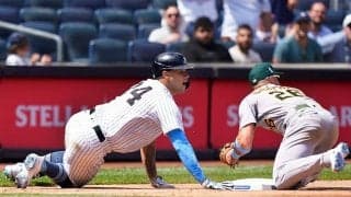 【MLB】「猫だ」「魔法使いだ！」　暴走を好走塁に変えた“野手との攻防”に「笑い死ぬ」