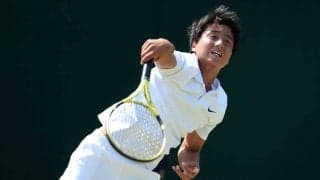 望月慎太郎がウィンブルドン予選1回戦突破、公式サイトも大きく報じる