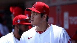 【MLB】大谷翔平、爽やかに粘着物質検査　ベルト外す笑顔に米記者「イライラしないのは可能」