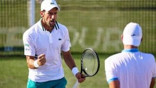 ジョコビッチ、ウィンブルドン前哨戦のダブルスで第1シード破りベスト4!「コート上で楽しんでいるよ」[マヨルカ選手権]