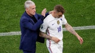 投入後7分で負傷交代のフランス代表リュカ・ディーニュ、指揮官も復帰不可能を危惧