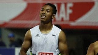 サニブラウン、薄氷の準決は「足つった」　決勝はV宣言「優勝かっさらって帰る」