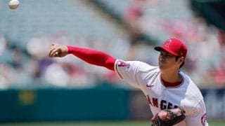 【MLB】水も滴る大谷翔平、熱投後の満面笑顔に日本のファンも注目「なぜこんなに濡れてるのw」