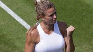 ジョルジ 第1シード撃破で4強