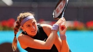 クヴィトバ 世界70位破り8強