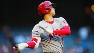 【MLB】大谷翔平、メジャー初の初回先頭打者弾　右翼看板越え24号で両リーグ最多に並ぶ