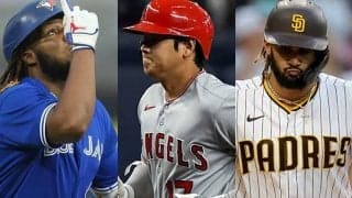 【MLB】タティスJr.が2打席連発23号＆24号　ゲレーロJr.、大谷ら本塁打上位4選手が揃い踏み