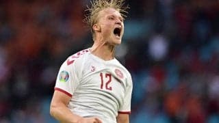 ドルベリ2発含む4発のデンマークがウェールズを撃破、4大会ぶりベスト8《ユーロ2020》