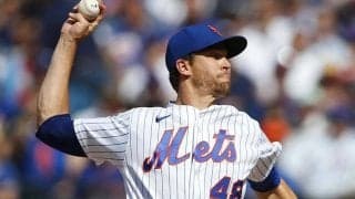 【MLB】デグロムの凄さが凝縮　同じ軌道描く160km＆150kmスライダーに米驚愕「誰も打てない」