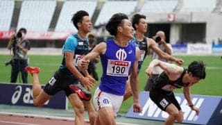 男子110m障害で日本新　泉谷駿介が13秒06で優勝　金井大旺、高山峻野と揃って五輪内定