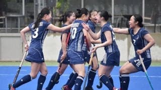 【陸上ホッケー部女子】 朝日大に１－０で４試合ぶりの白星