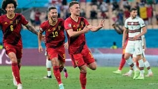 T・アザールの鮮烈弾でベルギーがポルトガルの連覇阻止!　デ・ブライネ＆E・アザールの負傷が懸念材料に…《ユーロ2020》