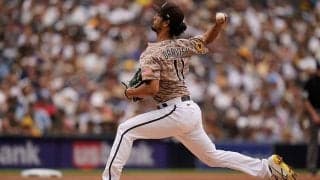 【MLB】ダルビッシュ、今季8勝目の権利を持って降板　6回7奪三振1失点好投、防御率2.44