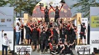 WRCサファリ：豊田章男社長「タカ！ 本当にすごい！ 少し悔しいけど、すごく嬉しい！」コメント全文