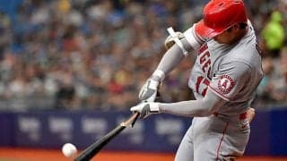 【MLB】バット折れたのに…大谷翔平の167キロ適時二塁打に同僚衝撃「クレイジーだよ」