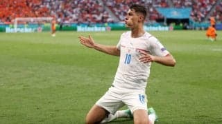 オランダ撃破のチェコ、今大会4Gのエースも勝利に歓喜「誰も予想していなかったことが起きた」