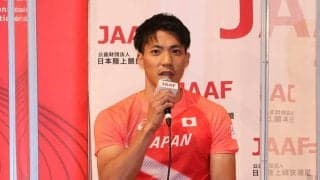 山縣亮太、3度目五輪は「決勝進出目標」　コロナ禍の1年回顧「スポーツの意義考えた」