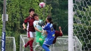 ６試合ぶりに失点も、ＤＦ浦部の２得点を含め４ゴールで勝利！