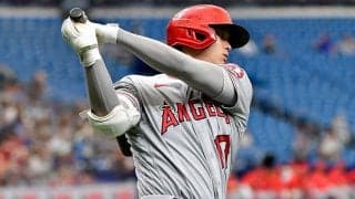 【MLB】大谷翔平は「スーパースター級」　25号＆3打点の“準サイクル”に地元紙は称賛の嵐