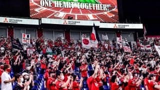 埼玉スタジアムで発見！「移籍したての江坂任」と「移籍発表前の藤原優大」お忍び姿