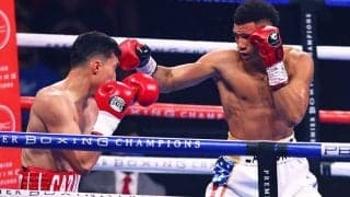 左ストレートで大の字KO　23歳重量級王者の143秒殺に米戦慄「破壊的」「最高だ」