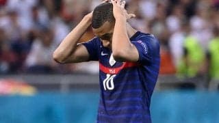 ユーロ敗退を決定づけるPK失敗…ムバッペ「申し訳ない」