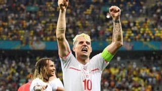 「“歴史を作る”と言った」スイス代表MFジャカが史上初のベスト8入りに歓喜「全スイス人が誇りに思える」