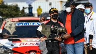 WRCサファリ：勝田「この場所に立たせてくれたみなさんに感謝」イベント後記者会見